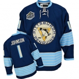 nhl pittsburgh penguins #1 johnson blue [2011 winter classic]