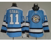 nhl pittsburgh penguins #11 staal blue