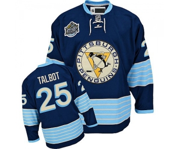 nhl pittsburgh penguins #25 talbot blue [2011 winter classic]