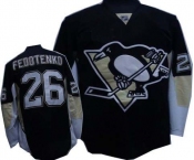 nhl pittsburgh penguins #26 fedotenko black