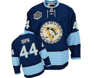 nhl pittsburgh penguins #44 orpik blue [2011 winter classic]