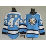 nhl pittsburgh penguins #44 orpik blue