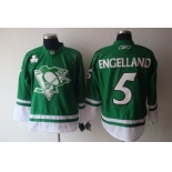 nhl pittsburgh penguins #5 engelland green [2011 new]