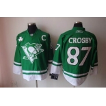 nhl pittsburgh penguins #87 crosby green [2011 new]