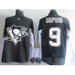 nhl pittsburgh penguins #9 dupuis black