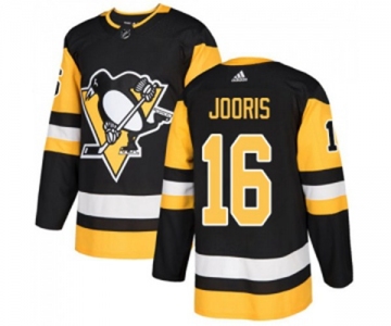 Youth Adidas Pittsburgh Penguins #16 Josh Jooris Authentic Black Home NHL Jersey