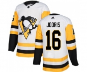 Youth Adidas Pittsburgh Penguins #16 Josh Jooris Authentic White Away NHL Jersey