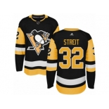 Youth Adidas Pittsburgh Penguins #32 Mark Streit Premier Black Home NHL Jersey