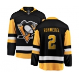 Youth Pittsburgh Penguins #2 Chad Ruhwedel Fanatics Branded Black Home Breakaway NHL Jersey