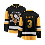 Youth Pittsburgh Penguins #3 Olli Maatta Fanatics Branded Black Home Breakaway NHL Jersey