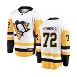 Youth Pittsburgh Penguins #72 Patric Hornqvist Fanatics Branded White Away Breakaway NHL Jersey