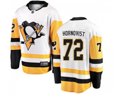 Youth Pittsburgh Penguins #72 Patric Hornqvist Fanatics Branded White Away Breakaway NHL Jersey