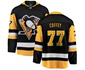 Youth Pittsburgh Penguins #77 Paul Coffey Fanatics Branded Black Home Breakaway NHL Jersey