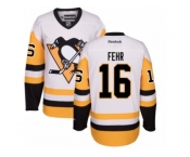 Youth Reebok Pittsburgh Penguins #16 Eric Fehr Premier White Away NHL Jersey