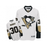 Youth Reebok Pittsburgh Penguins #30 Matt Murray Premier White Away NHL Jersey