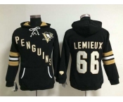 women nhl jerseys pittsburgh penguins #66 lemieux black[pullover hooded sweatshirt]