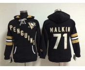 women nhl jerseys pittsburgh penguins #71 amlkin black[pullover hooded sweatshirt]