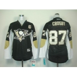 women nhl jerseys pittsburgh penguins #87 crosby black