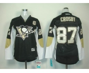 women nhl jerseys pittsburgh penguins #87 crosby black