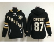 women nhl jerseys pittsburgh penguins #87 crosby black[pullover hooded sweatshirt]