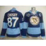 women nhl jerseys pittsburgh penguins #87 crosby blue