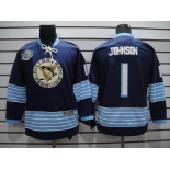 youth nhl jerseys pittsburgh penguins #1 johnson blue [2011 winter classic]