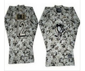 youth nhl jerseys pittsburgh penguins #12 lginla camo