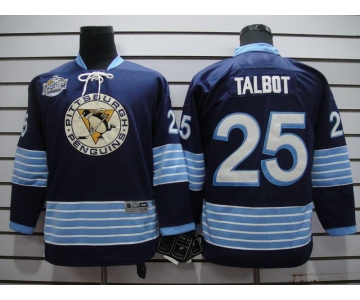 youth nhl jerseys pittsburgh penguins #25 talbot blue [2011 winter classic]