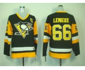 youth nhl jerseys pittsburgh penguins #66 lemieux black