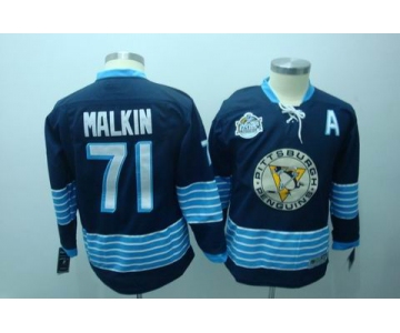 youth nhl jerseys pittsburgh penguins #71 evgeni malkin blue [2011 winter classic]