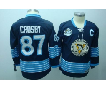 youth nhl jerseys pittsburgh penguins #87 crosby blue [2011 winter classic]