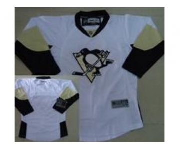 youth nhl jerseys pittsburgh penguins blank white