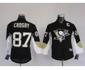 youth nhl pittsburgh penguins #87 crosby black