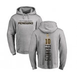 NHL Adidas Pittsburgh Penguins #10 Ron Francis Ash Backer Pullover Hoodie