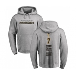 NHL Adidas Pittsburgh Penguins #7 Paul Martin Ash Backer Pullover Hoodie