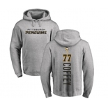 NHL Adidas Pittsburgh Penguins #77 Paul Coffey Ash Backer Pullover Hoodie