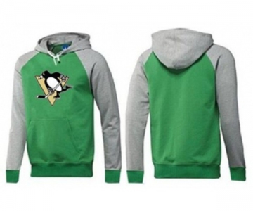 NHL Men's Pittsburgh Penguins Big & Tall Logo Hoodie - Green Grey