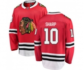 Chicago Blackhawks #10 Patrick Sharp Fanatics Branded Red Home Breakaway NHL Jersey