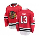 Chicago Blackhawks #13 CM Punk Fanatics Branded Red Home Breakaway NHL Jersey