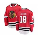 Chicago Blackhawks #18 Denis Savard Fanatics Branded Red Home Breakaway NHL Jersey