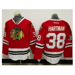 Chicago Blackhawks #38 Ryan Hartman Red Stitched NHL Jersey