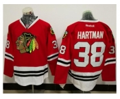 Chicago Blackhawks #38 Ryan Hartman Red Stitched NHL Jersey