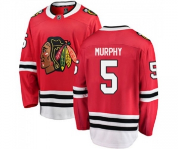 Chicago Blackhawks #5 Connor Murphy Fanatics Branded Red Home Breakaway NHL Jersey