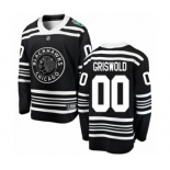 Men's Chicago Blackhawks #00 Clark Griswold Black 2019 Winter Classic Fanatics Branded Breakaway NHL Jersey