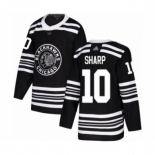 Men's Chicago Blackhawks #10 Patrick Sharp Authentic Black Alternate Hockey Jersey