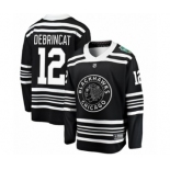 Men's Chicago Blackhawks #12 Alex DeBrincat Black 2019 Winter Classic Fanatics Branded Breakaway NHL Jersey