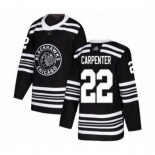 Men's Chicago Blackhawks #22 Ryan Carpenter Authentic Black Alternate Hockey Jersey