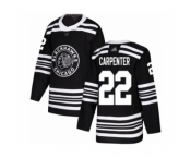 Men's Chicago Blackhawks #22 Ryan Carpenter Authentic Black Alternate Hockey Jersey