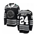 Men's Chicago Blackhawks #24 Martin Havlat Black 2019 Winter Classic Fanatics Branded Breakaway NHL Jersey