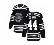 Men's Chicago Blackhawks #44 Calvin De Haan Authentic Black Alternate Hockey Jersey